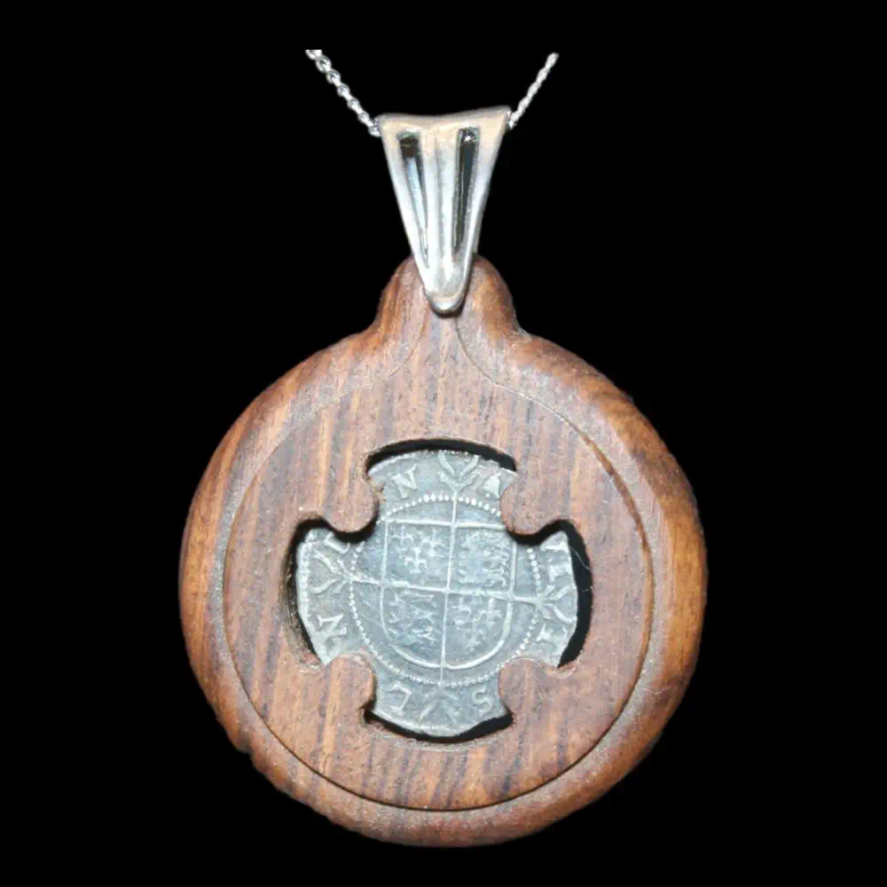 Elizabeth 1st Half groat pendant