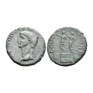 Claudius provincial bronze.