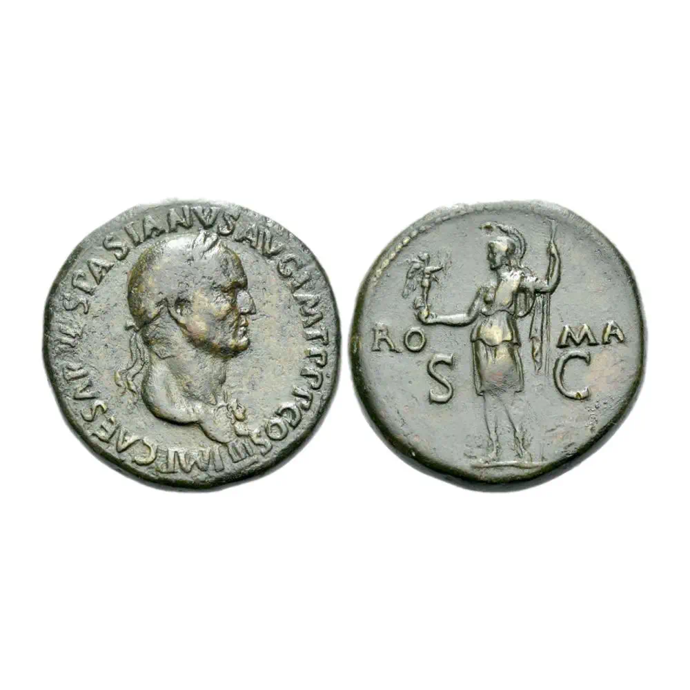 Vespasian, 69-79 AD , Sestertius Rome 71 AD