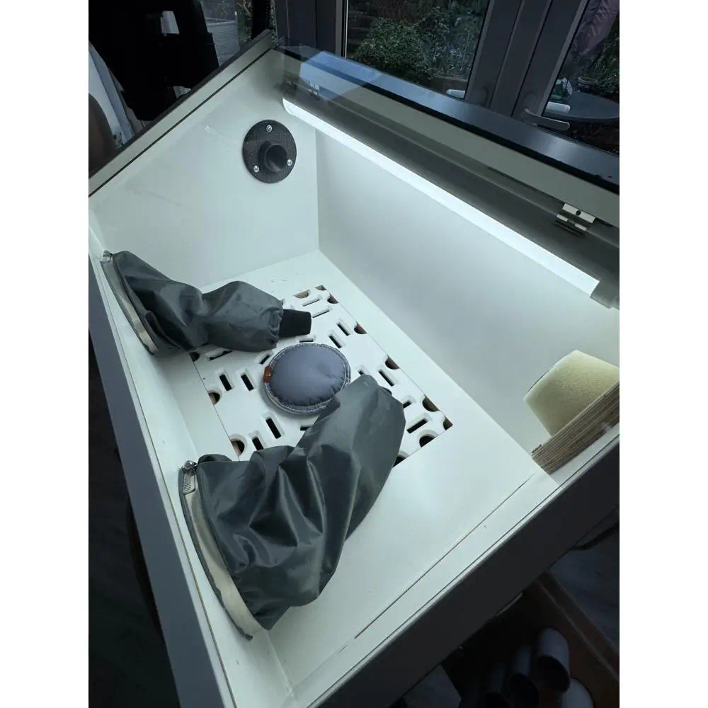 "The Full Monty" Hybrid Fossil Prep Station with accessories package - Image 6