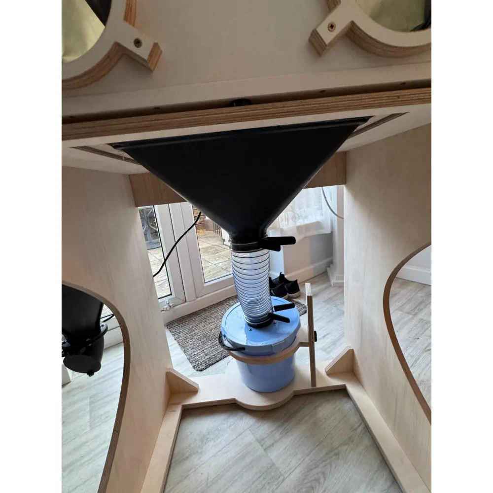 "The Full Monty" Hybrid Fossil Prep Station with accessories package - Image 7